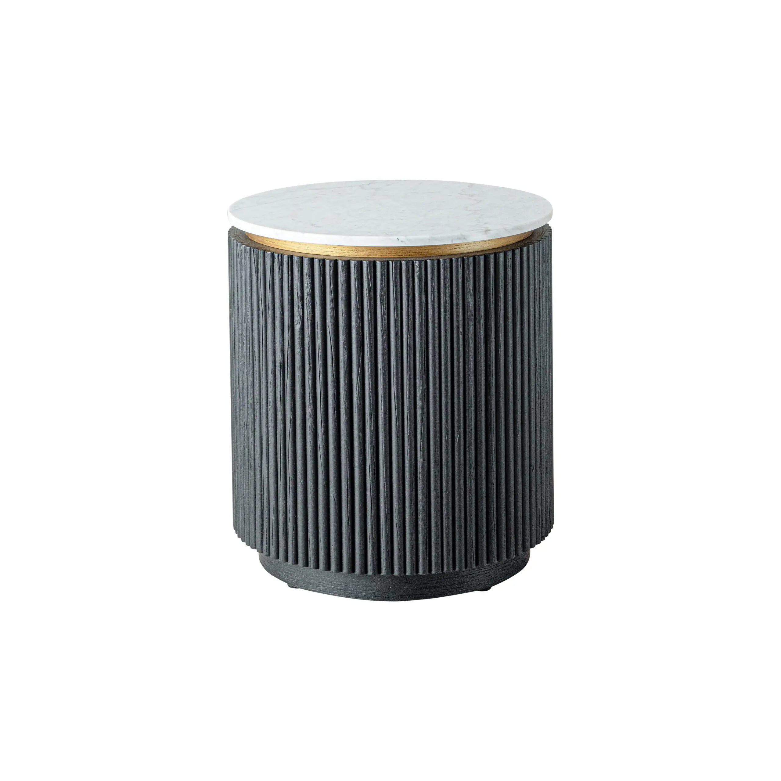 Allure Bedside Table - Dark Oak