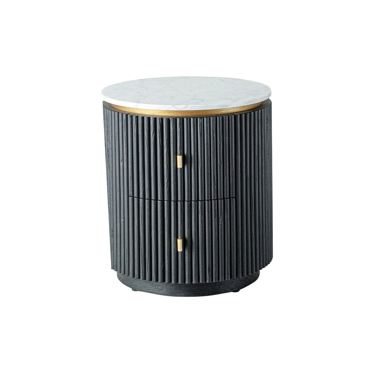 Allure Bedside Table - Dark Oak