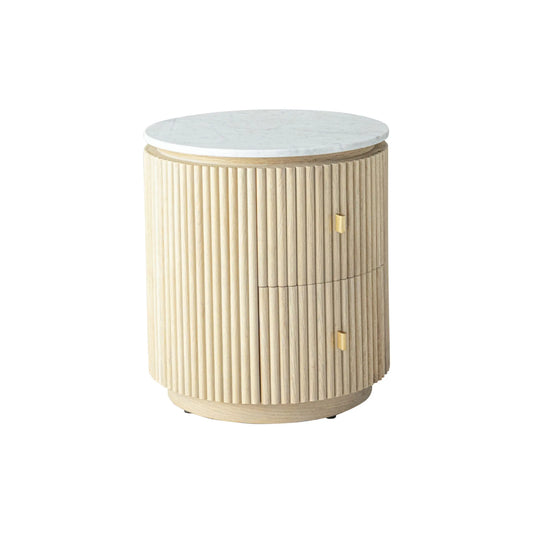 Allure Bedside Table - Light Oak