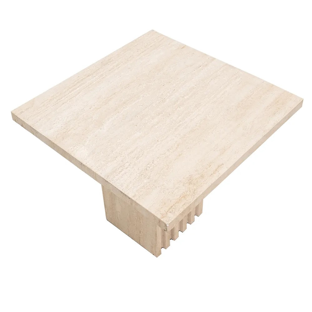 Atlas Travertine Coffee Table