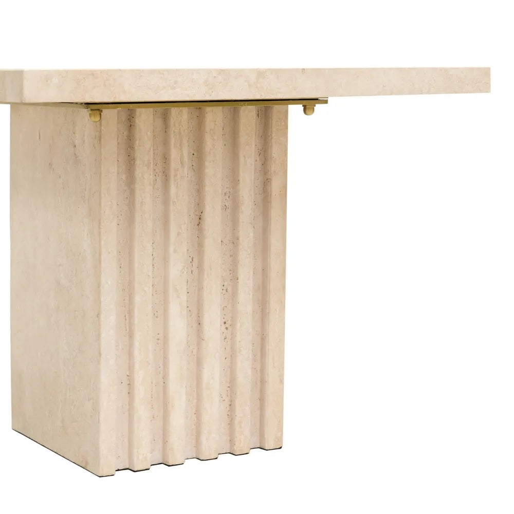 Atlas Travertine Coffee Table