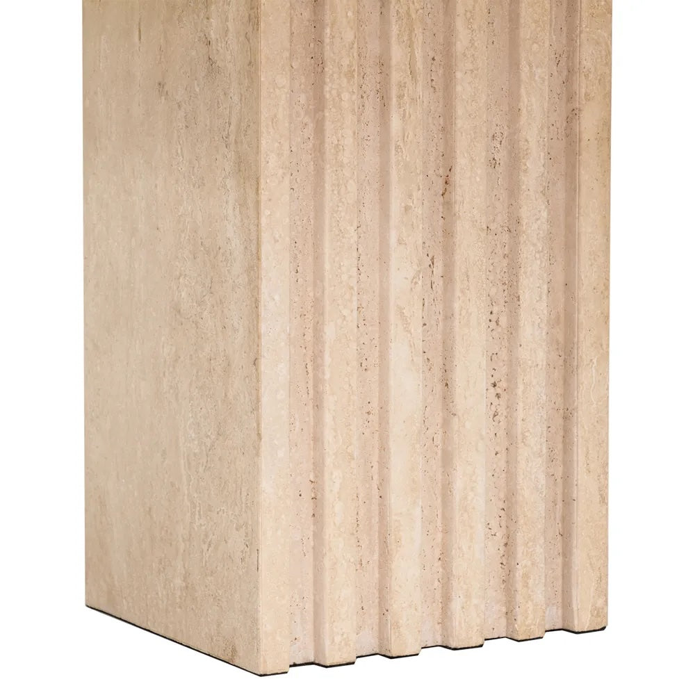 Atlas Travertine Coffee Table