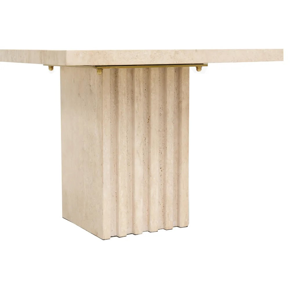 Atlas Travertine Coffee Table