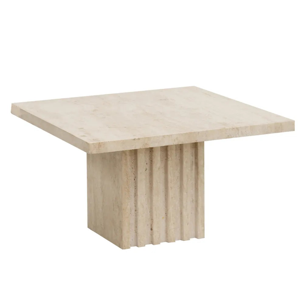 Atlas Travertine Coffee Table