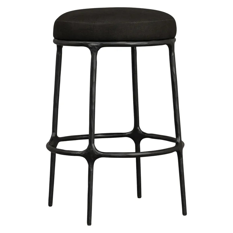 Heston Black Kitchen Stool