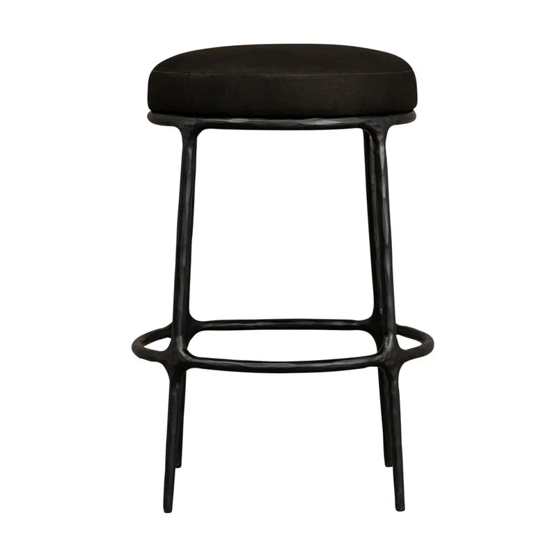 Heston Black Kitchen Stool