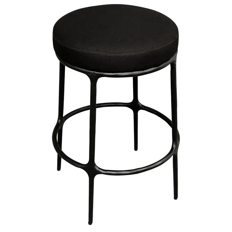 Heston Black Kitchen Stool