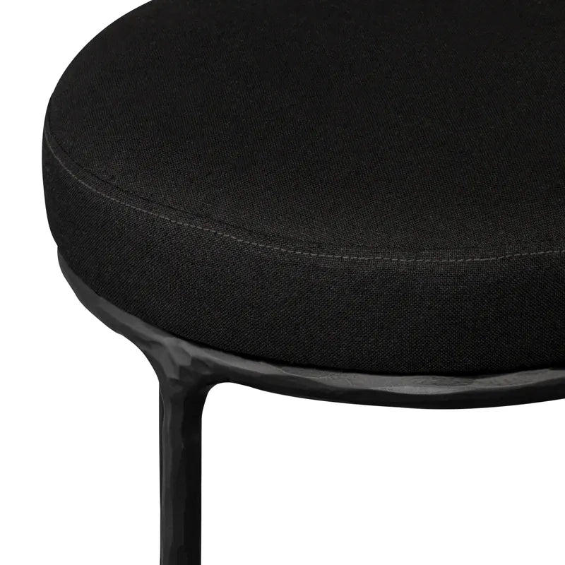 Heston Black Kitchen Stool