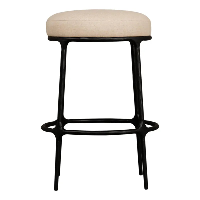 Heston Black Kitchen Stool