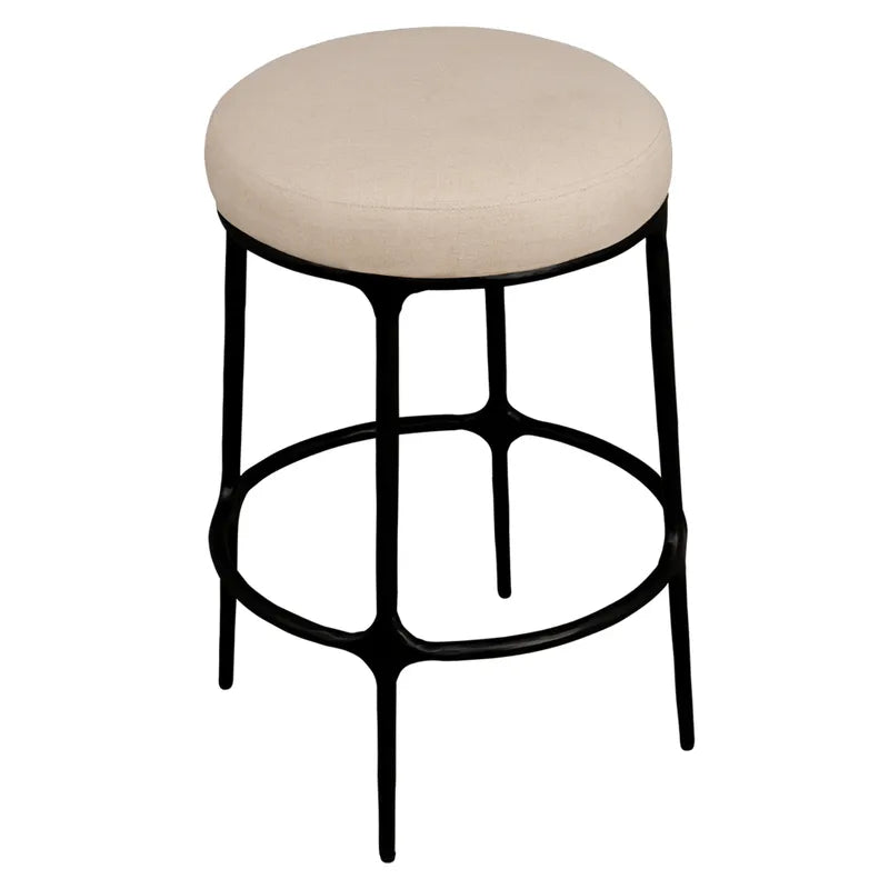 Heston Black Kitchen Stool