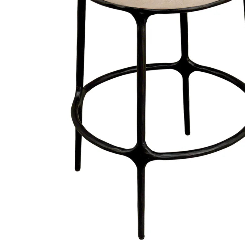 Heston Black Kitchen Stool