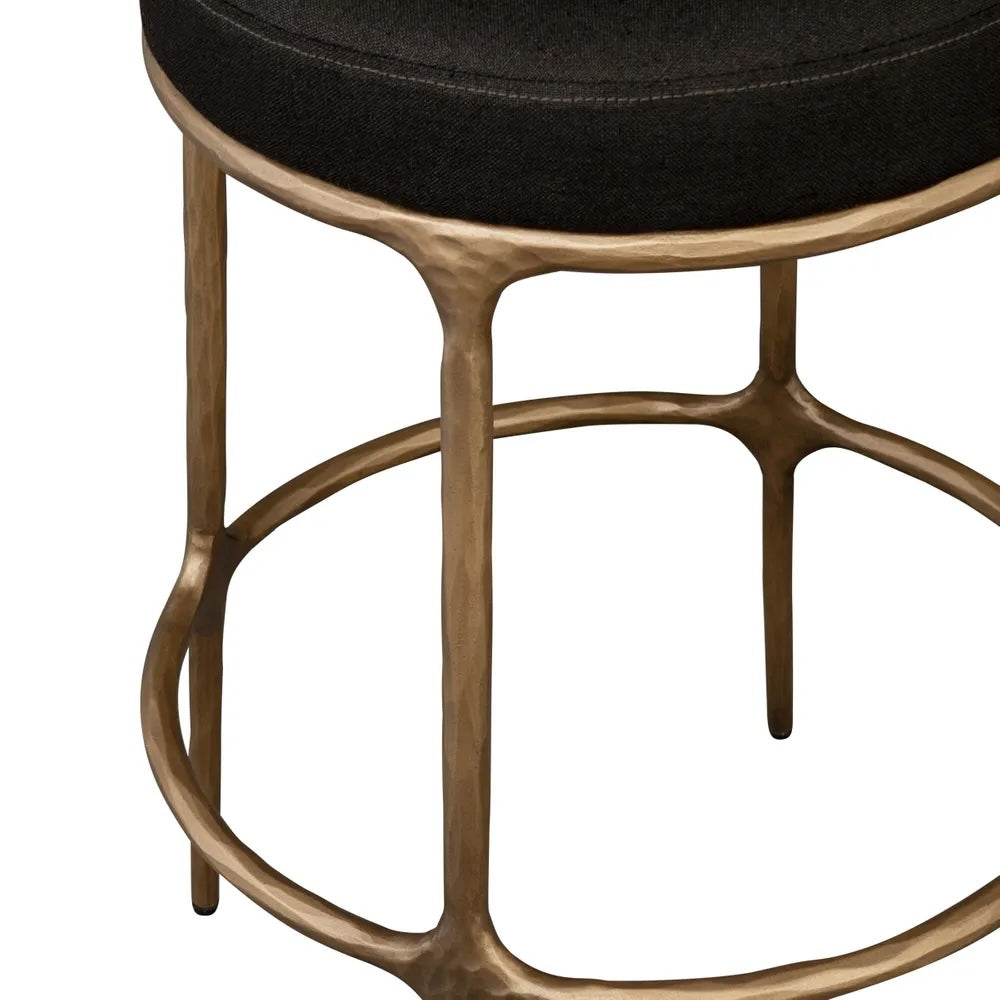 Heston Brass Kitchen Stool