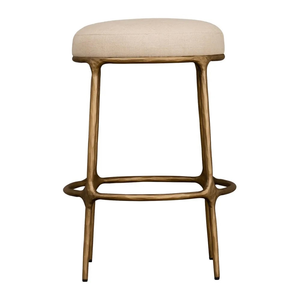Heston Brass Kitchen Stool