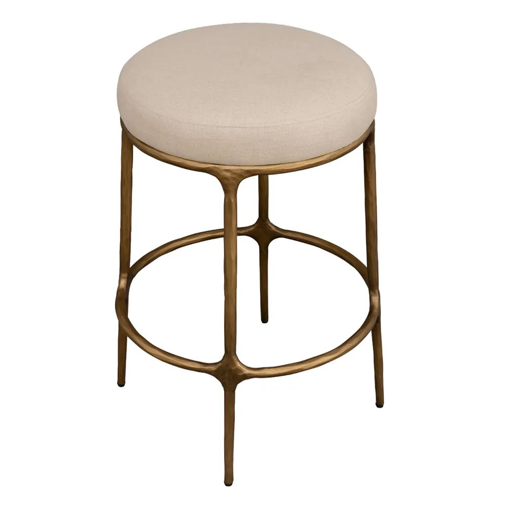 Heston Brass Kitchen Stool
