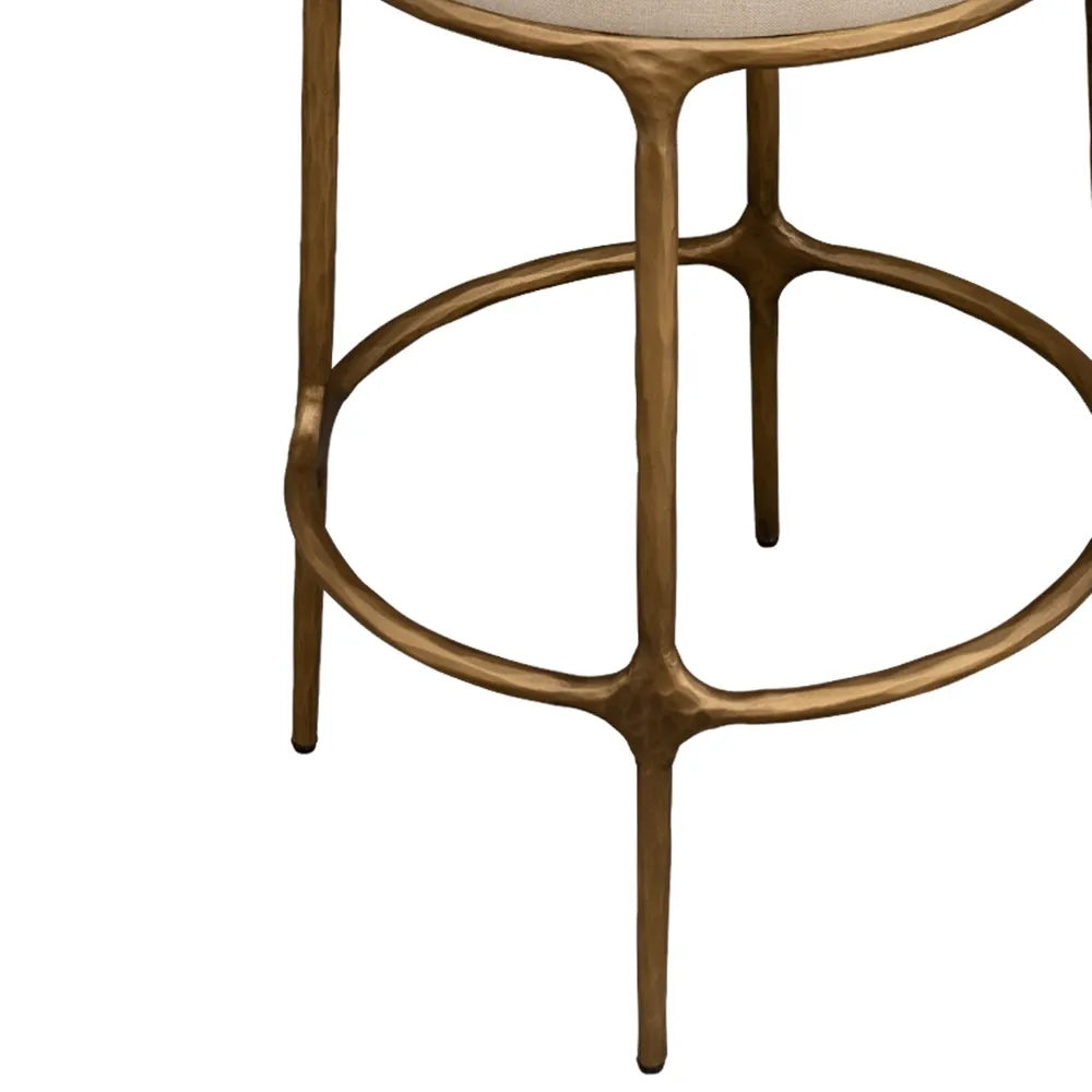 Heston Brass Kitchen Stool