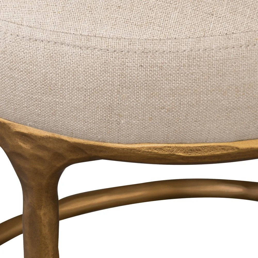 Heston Brass Kitchen Stool