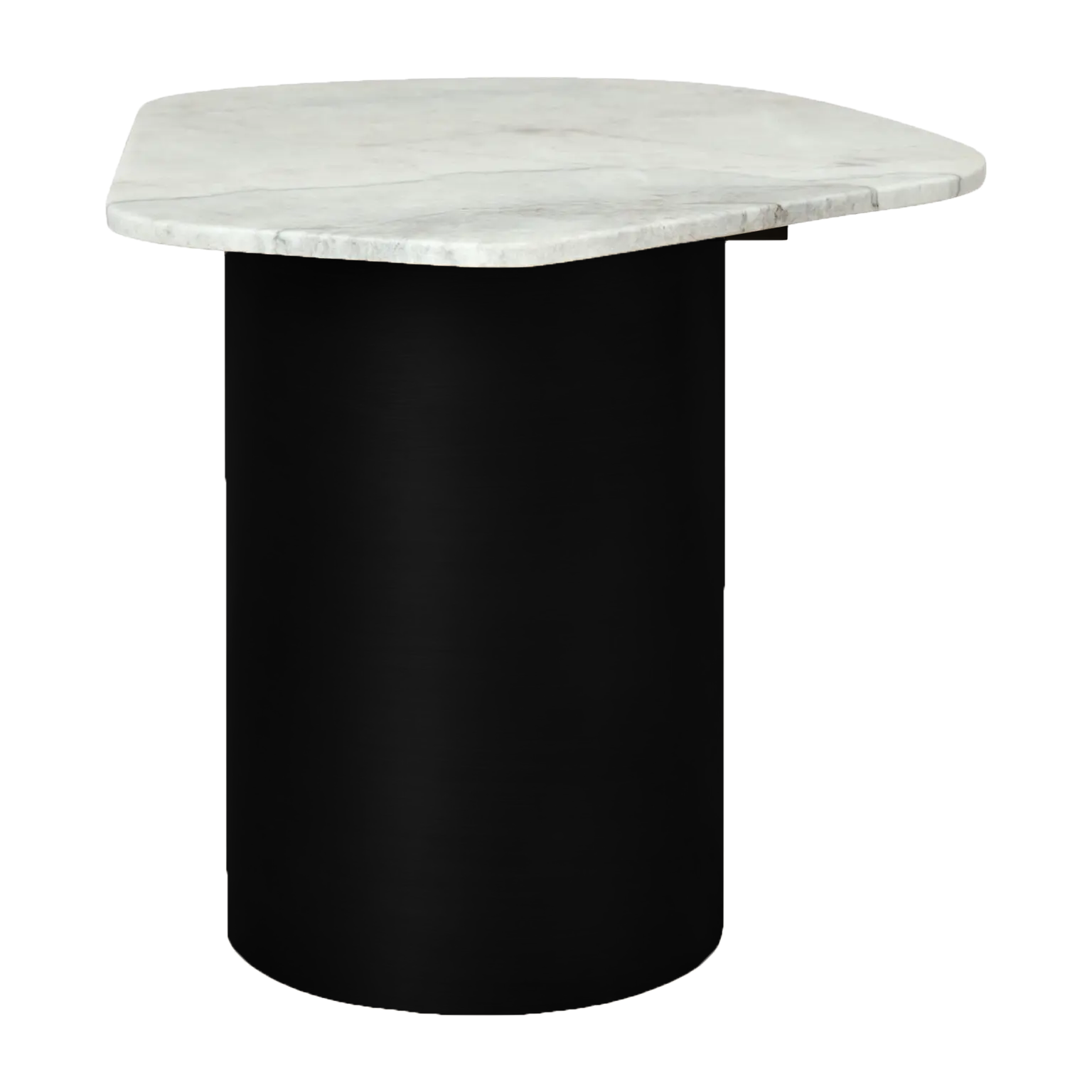 Isabelle Marble Side Table - Black