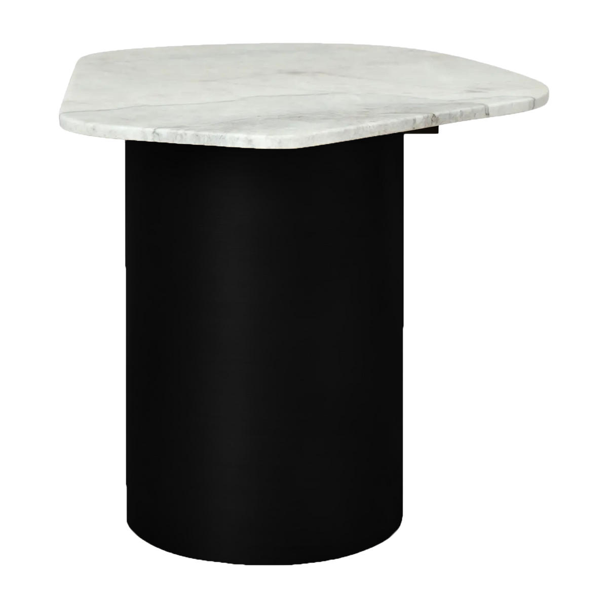 Isabelle Marble Side Table - Black