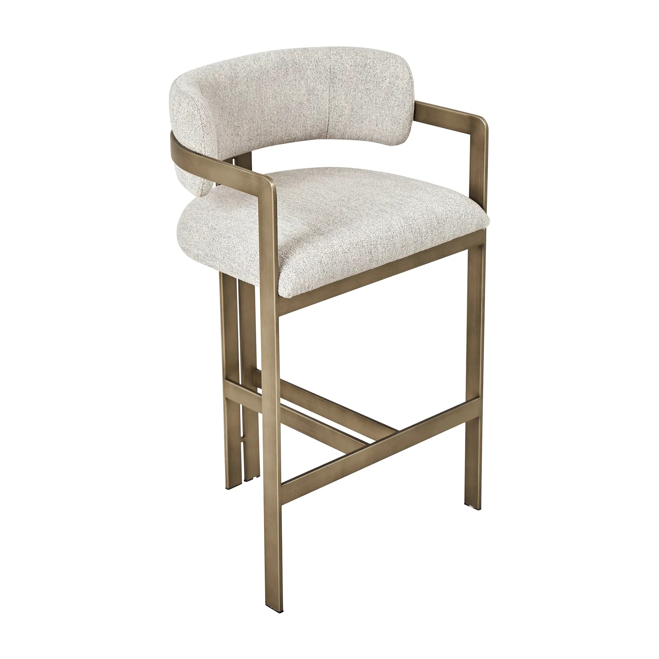 Claude Barstool - Brass