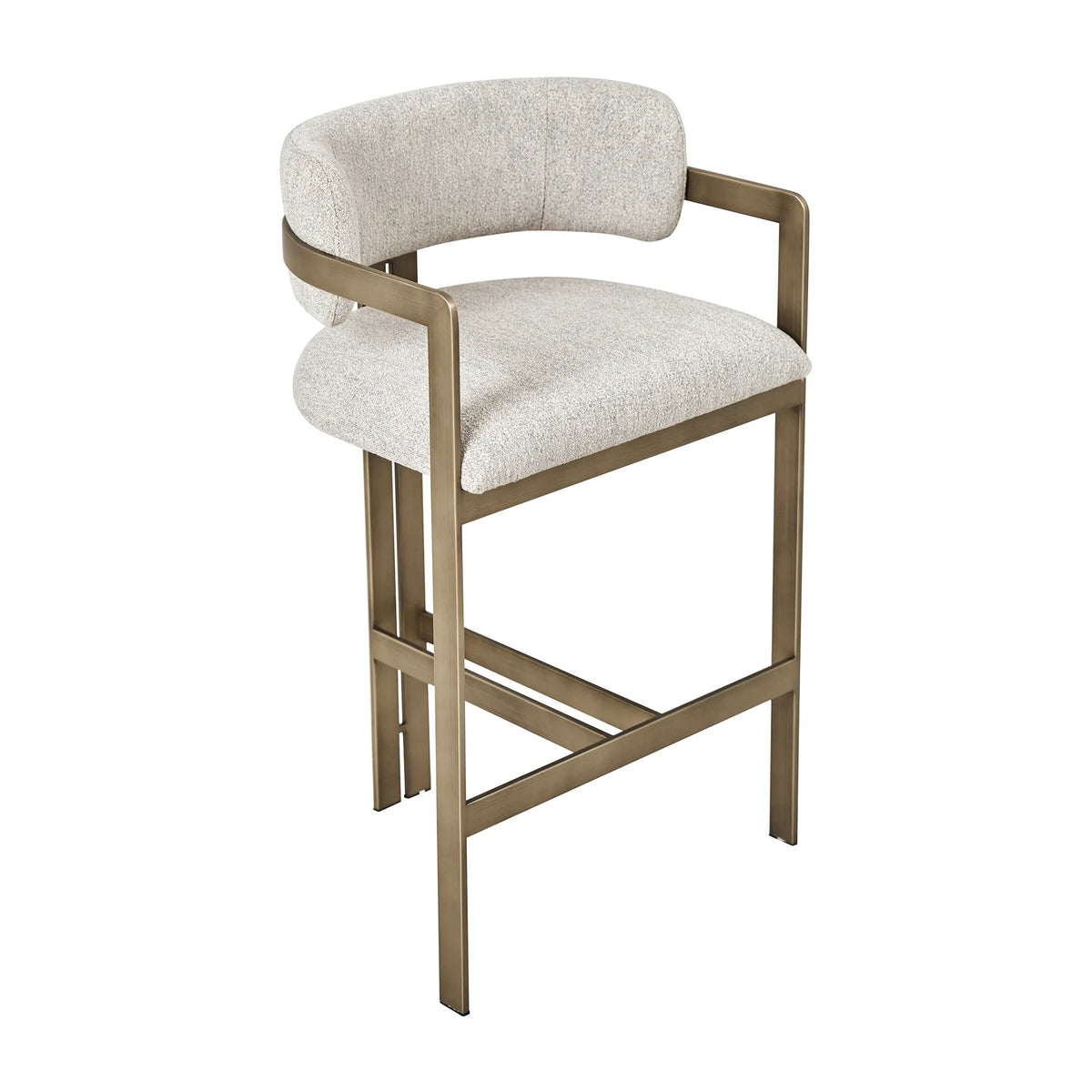 Claude Barstool - Brass