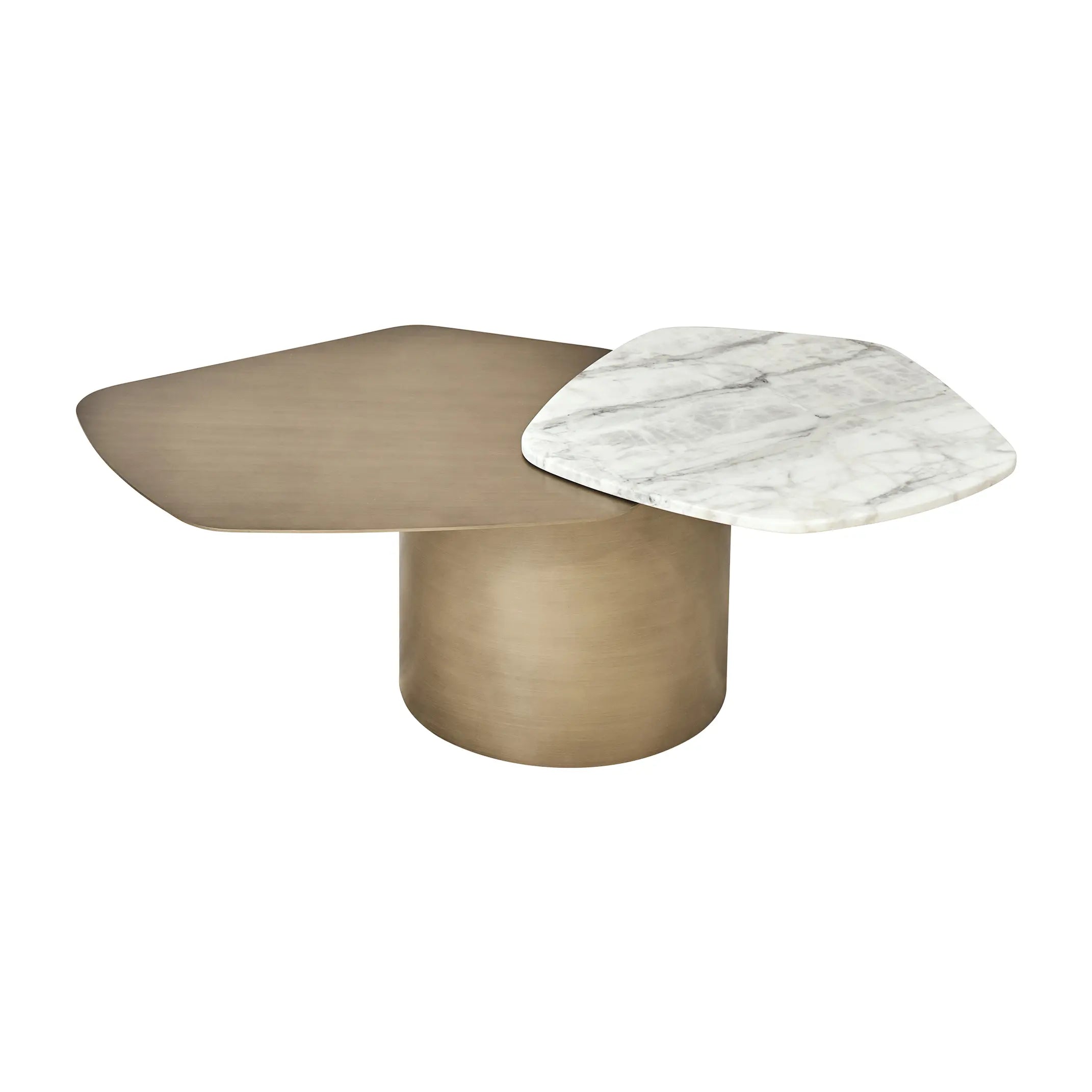 Isabelle Coffee Table - Brass