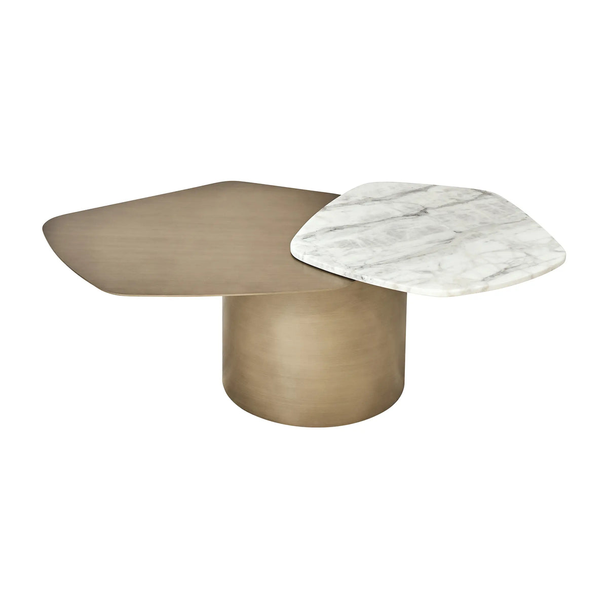 Isabelle Coffee Table - Brass