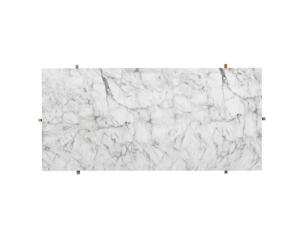 Solange Rectangular Coffee with Faux Marble