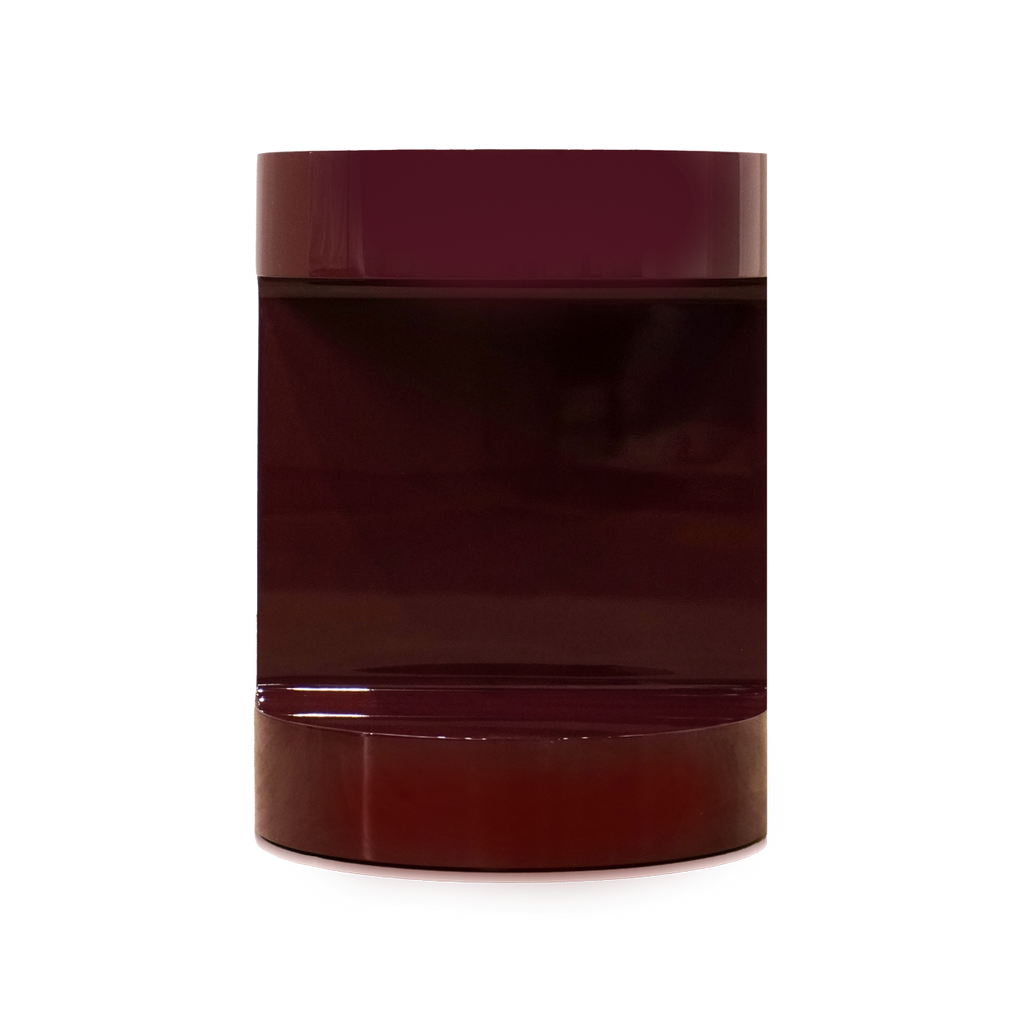 Jasmyn Side Table - Burgundy
