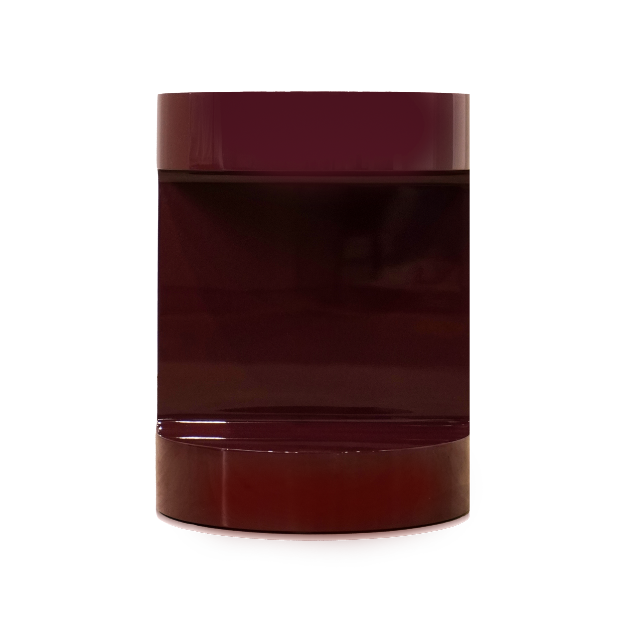 Jasmyn Side Table - Burgundy