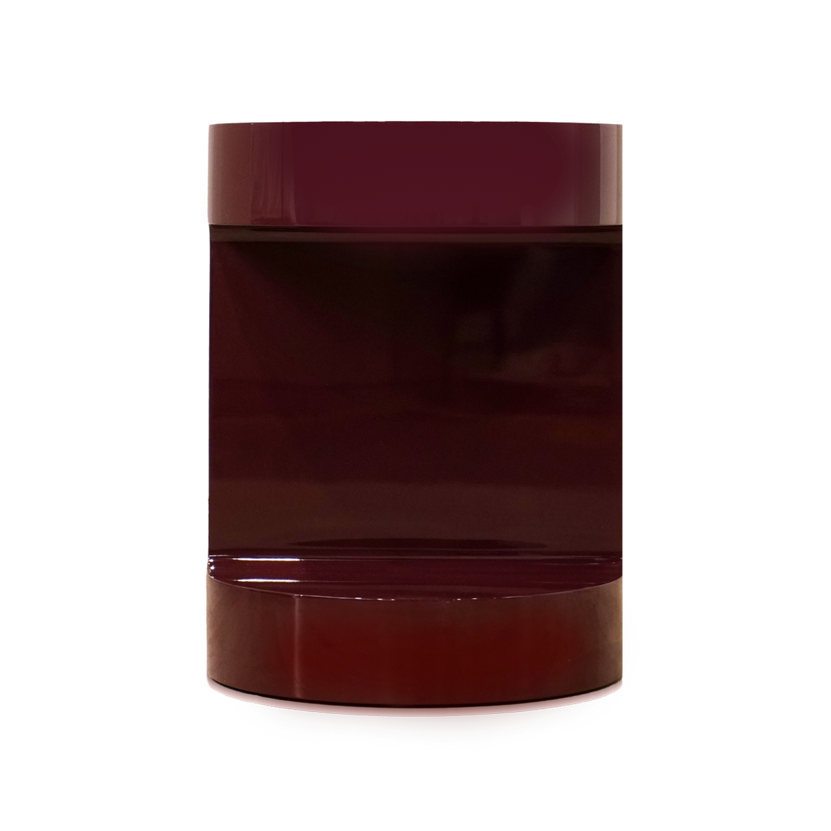 Jasmyn Side Table - Burgundy